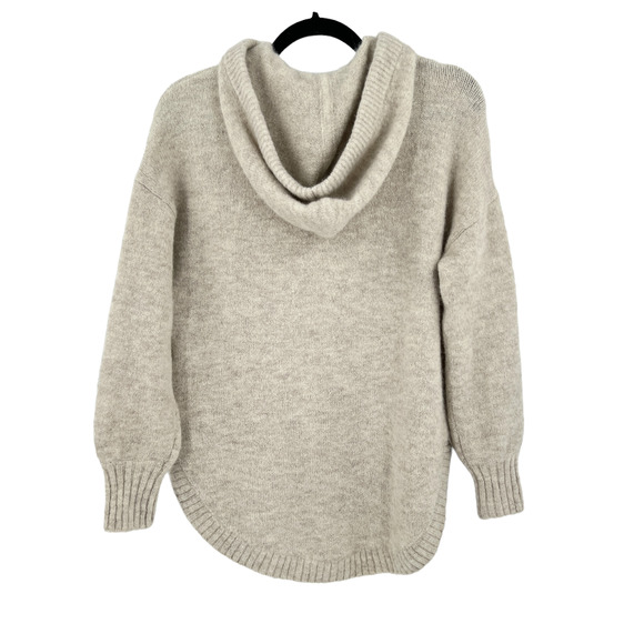 Madewell Wilmington Hoodie Sweater in Beige NB371 - Picture 6 of 11